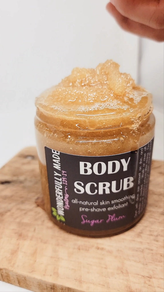 Body Scrub Sugar Polish & Moisturizer
