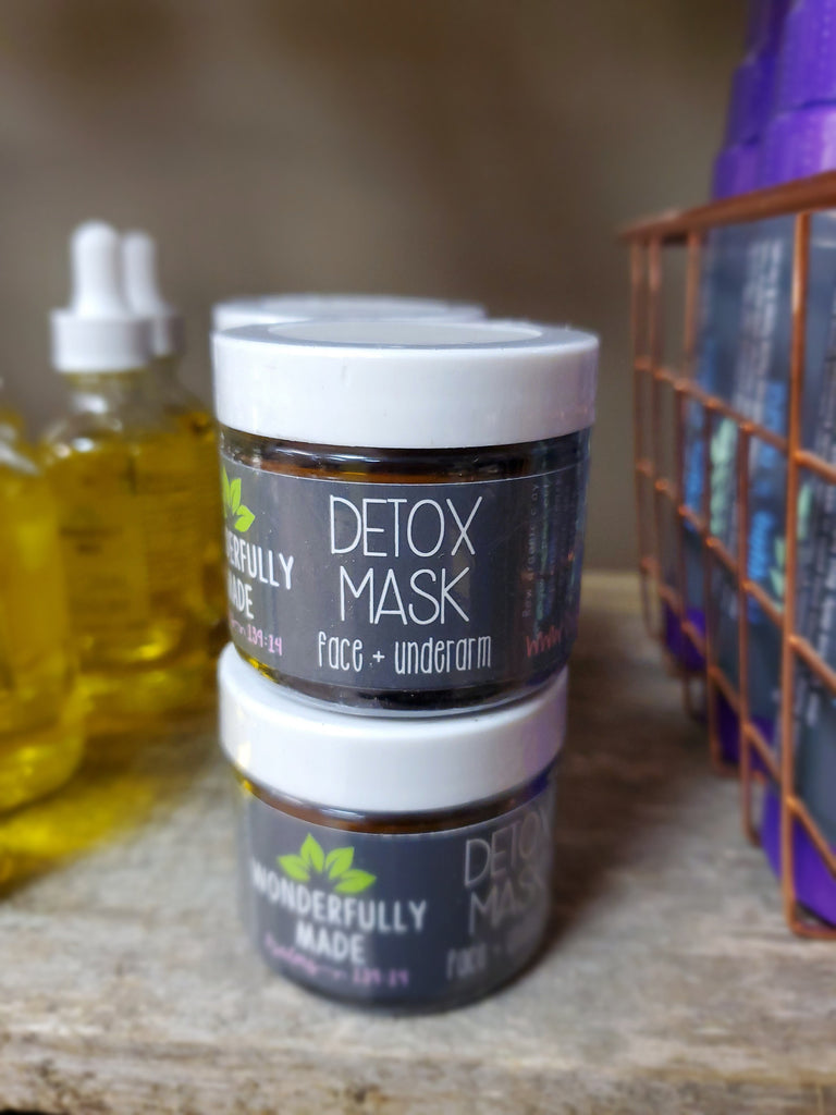 Detox Mask | Face Cleansing | Detox your pits | Face Mask | Pit Paste | Bentonite Clay | armpits | Underarm | Natural Deodorant | self care