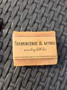 Frankincense & Myrrh Soap | Moisturizing Soap Bar | Natural