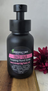Foaming Hand Soap | Tobacco Flower Hand Wash Soap | Foaming Pump Tabletop soap