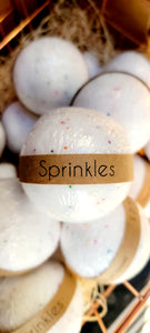 Cotton Candy Gift Bundle | Sprinkles Organic Bath Bomb | All Natural | Handmade Luxury Soap Bar | Cotton Candy Lollipop