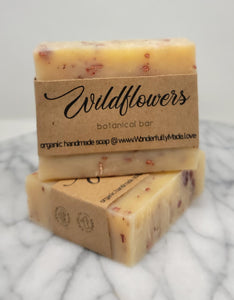 Wildflower Soap | Botanical Soap Bar | Natural