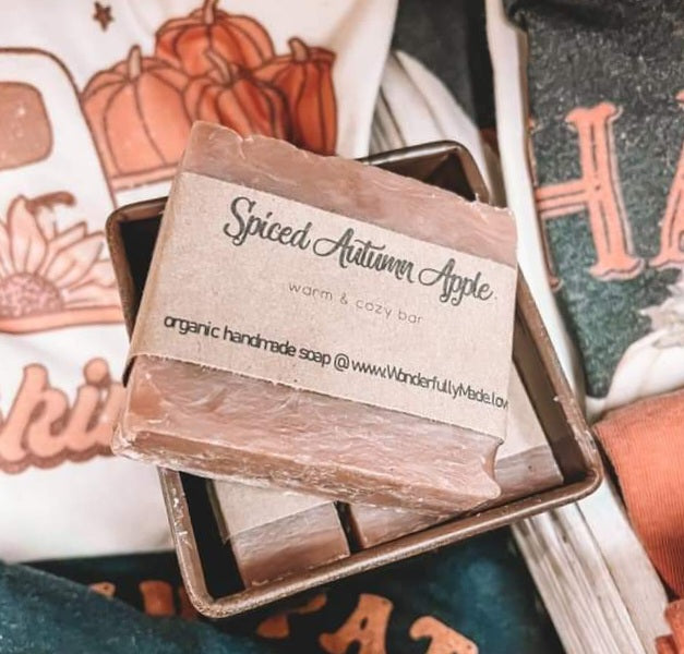 Spiced Autumn Apple Soap Bar | Limited Edition | Natural | Handmade
