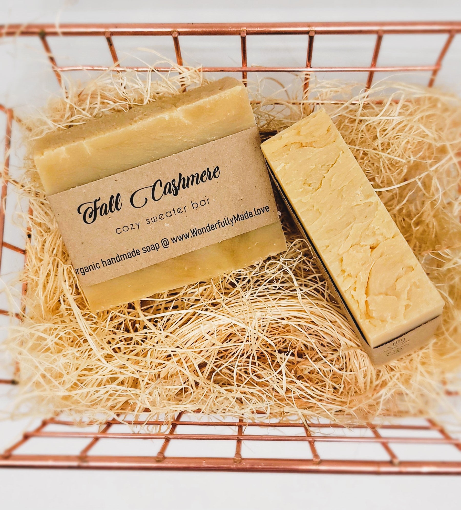 Fall Cashmere Soap Bar | Limited Edition | Natural | Handmade
