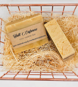 Fall Cashmere Soap Bar | Limited Edition | Natural | Handmade
