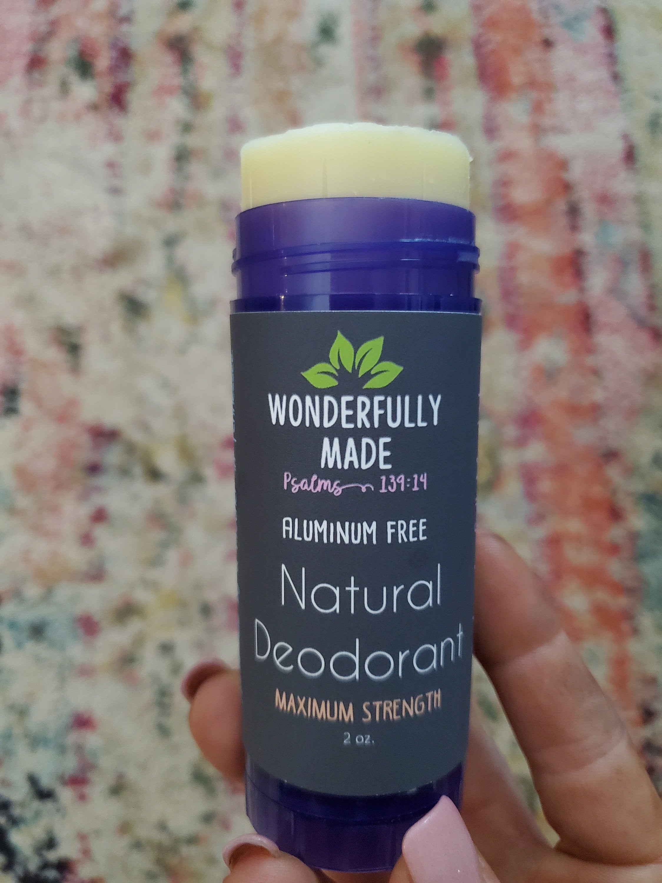Natural Deodorant | Aluminum Free | Twist up Tube | All day protection | Odor Neutralizing | Safe for Sensitive Skin | All-Natural | Organic