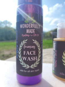 Organic Face Wash | Foaming Natural Facial Care | Gift for her | All natural | Moisturizing | Safe for all skin types | Cleansing Foam