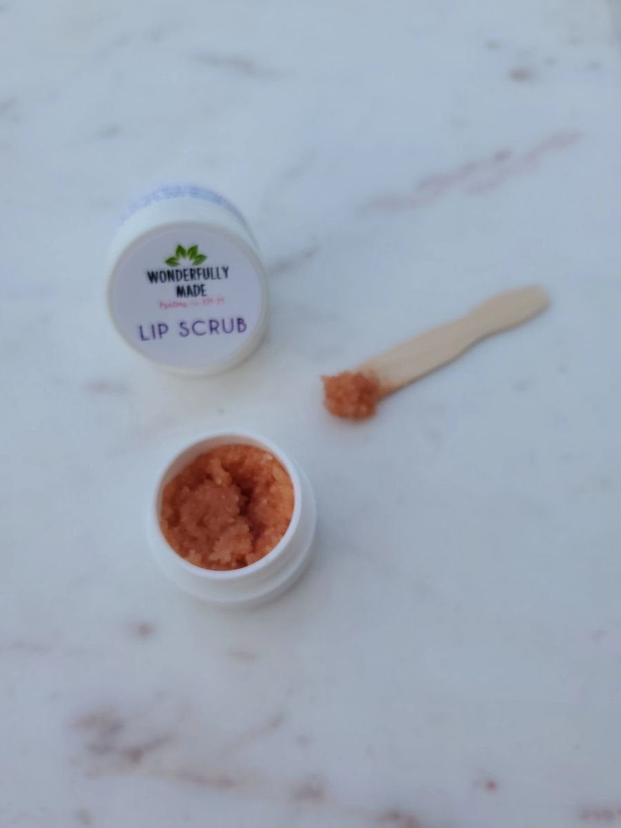 Lip Scrub | Organic All Natural Lip Scrub Treatment | Smooth Lips | Lip Oil | Remove Dead Skin from Lips